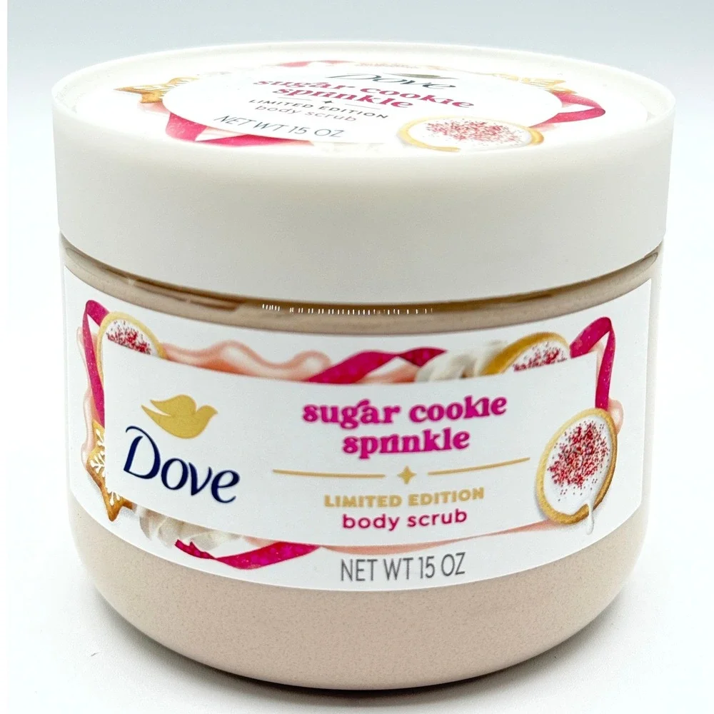 Dove Limited Edition Sugar‎ Cookie Sprinkle Moisturizing Body Scrub 15 Oz